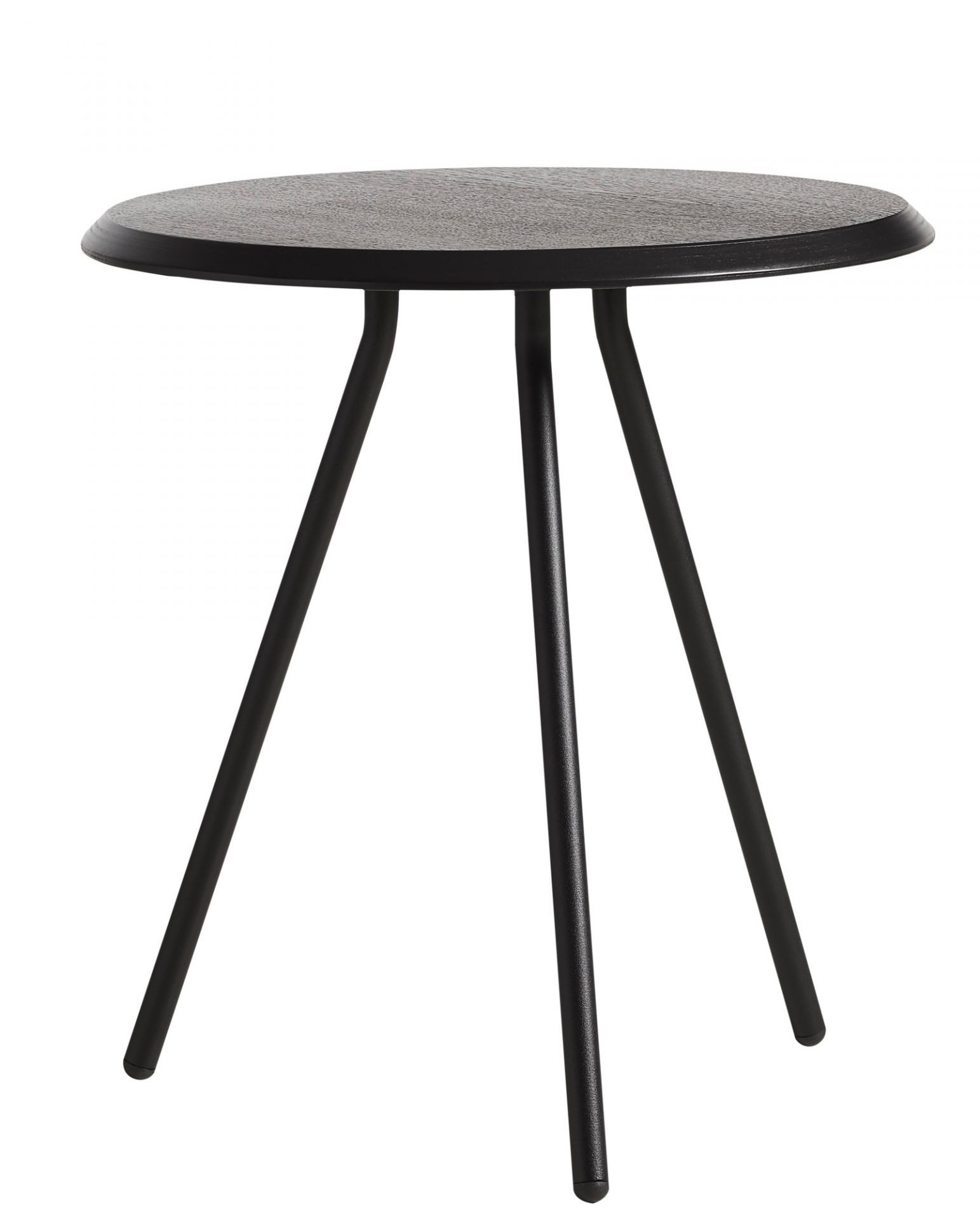 Soround Side Table Beistelltisch Ø45 x H49 cm Eiche Schwarz Woud EINZELSTÜCK